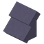 Light Blue Terracotta Steep Top Roof