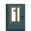 Birch Glass Door