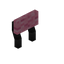 Pink Ebony Raised Seat Back