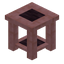 Stripped Cherry End Table