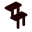 Red Nether Brick Skyline Stairs