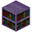 Purple Spiral Bookshelf