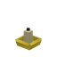 Golden Low Candle Holder