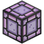 Ornate Magenta Stained Glass