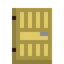Dual Paneled Bamboo Door