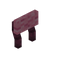 Pink Crimson Raised Seat Back