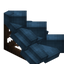 Cyan Longer Roof (Framed)