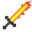 Flamed Dragon Bone Sword