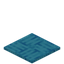 Tripped Light Blue Carpet