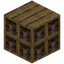 Ancient Cubed Oak Bookshelf