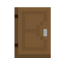 Pressed Spruce Door