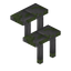 Mossy Stone Brick Skyline Stairs