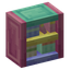Pastel Block Bookshelf