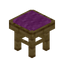 Magenta Maple Seat