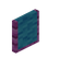 Light Blue Pink Bioshroom Flat Seat Back