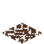 Brown Oak Leaves Carpet