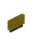 Yellow Warped Small Seat Back