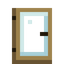 Oak Glass Door
