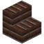 Corner Umber Brick Stairs