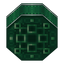 Green Iron Wrapped Locometal Boiler