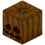 Squished Cute Carved Pumpkin