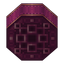 Magenta Copper Wrapped Locometal Boiler