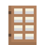 Sliding Jungle Door