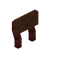 Brown Netherwood Raised Seat Back