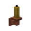 Yellow Copper Wall Candle