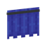 Long Blue Kitchen Curtains