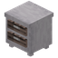 Stripped Jacaranda Double Drawer