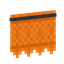 Long Orange Kitchen Curtains