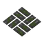 Mossy Cobblestone Basket Weave Paving