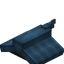 Cyan Longer Top Flat Roof (Framed)