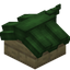 Green Longer Top Roof Block (Birch)