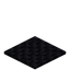 Ribbled Black Carpet