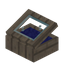 Blue Mining Display Case