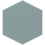 Aquamarine Crystalix Glass