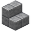 Cut Diorite Brick Stairs