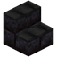 Polished Blackstone Brick Roofed Stairs