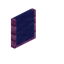 Blue Pink Bioshroom Flat Seat Back