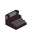 Purple Typewriter