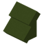 Green Concrete Steep Top Roof