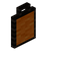 Orange Blackwood Tall Seat Back