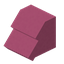 Pink Concrete Steep Base Roof