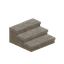 Shallow Stairs Lower travertine