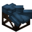 Cyan Longer Roof Block (Framed)
