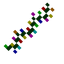 Mini Multicolored Lights (Diagonal Left)