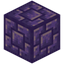 Brick Bordered Amethyst Block