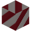 Red Candy Cane Block
